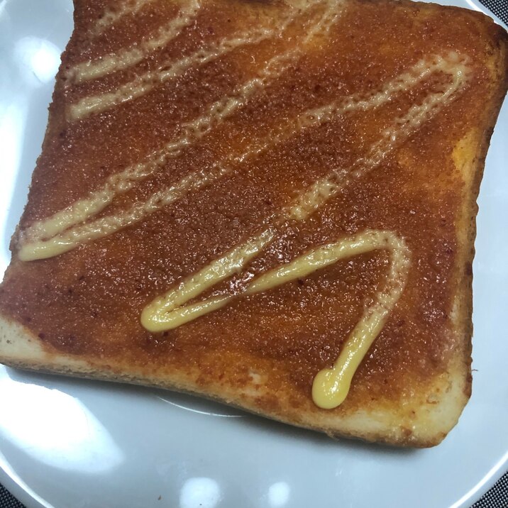 激楽!明太子トースト